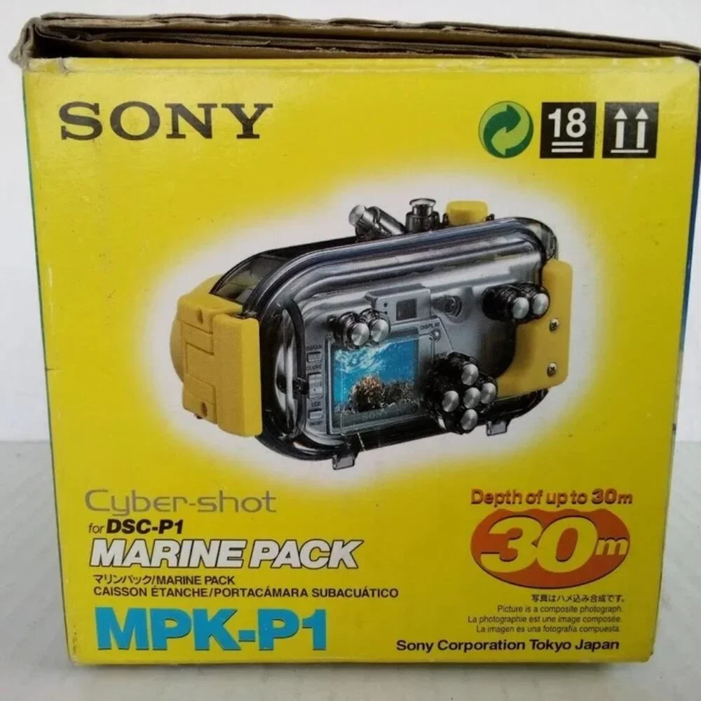 Sony Cyber Shot Underwater Housing 30 M Camera Marine Pack Case